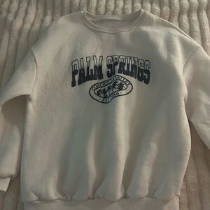 Palm Springs White Sweater